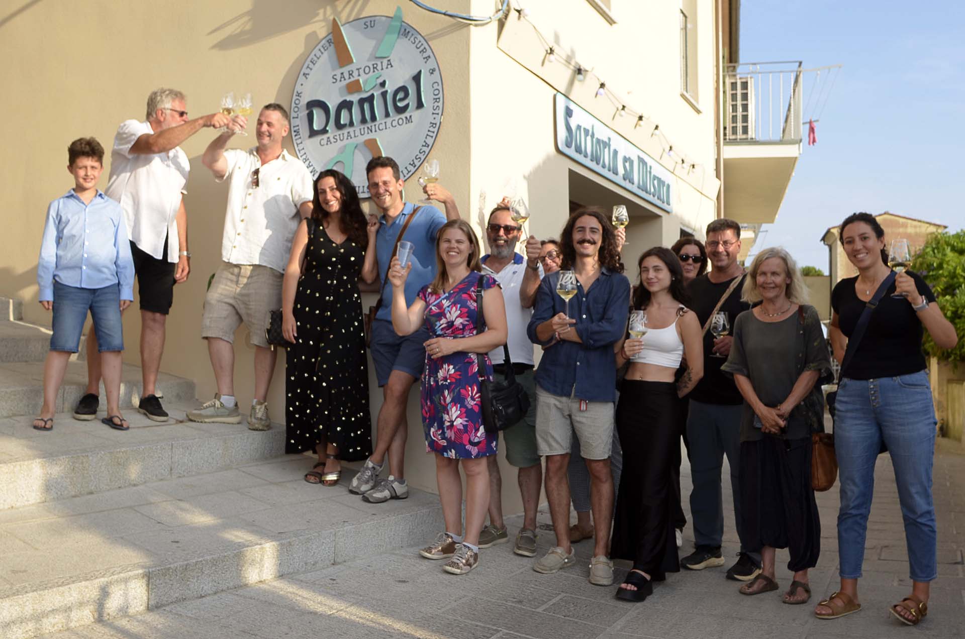 DANIEL Sartoria Su Misura e Corsi opened yesterday in Capoliveri !